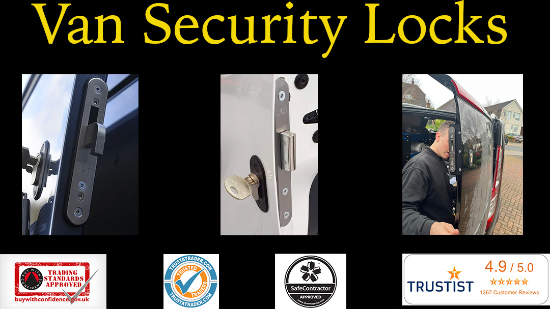 van security locks installed by the lock father