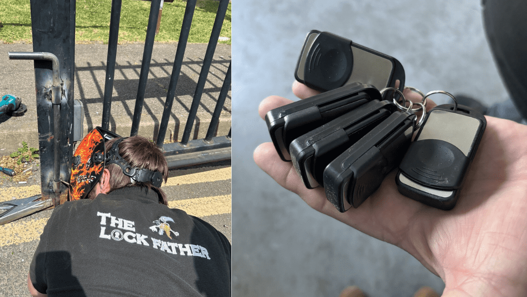 Commercial locksmith services, key control and lock upgrades